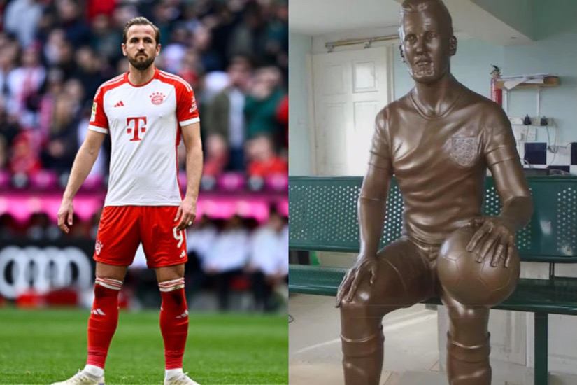 Harry Kane's Secret Statue Revealed After Years In Storage