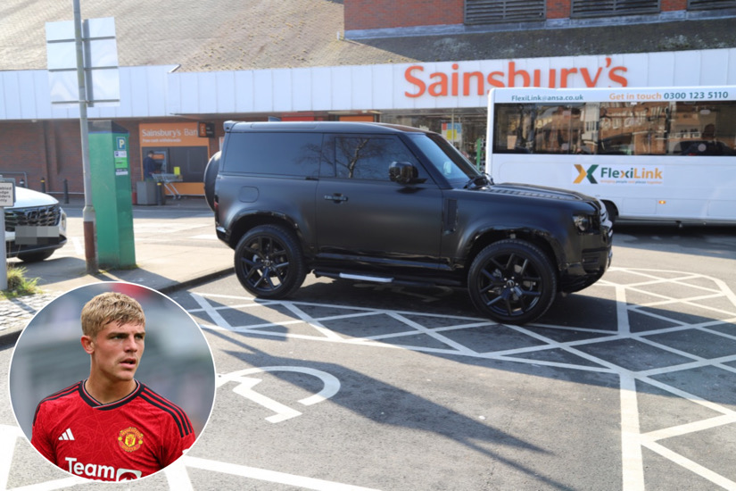 Manchester United's Brandon Williams Criticized For Parking In Disabled Bays