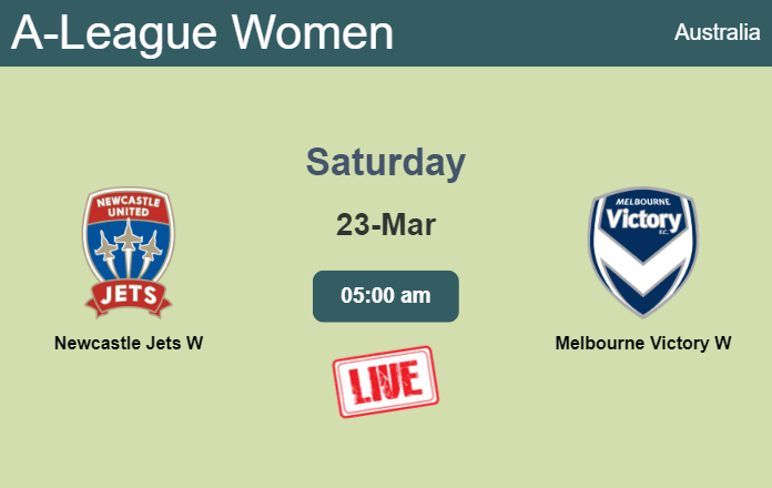 How to watch Newcastle Jets W vs. Melbourne Victory W on live stream and at what time