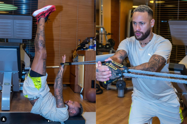 Neymar Shows Immense Fitness Comeback