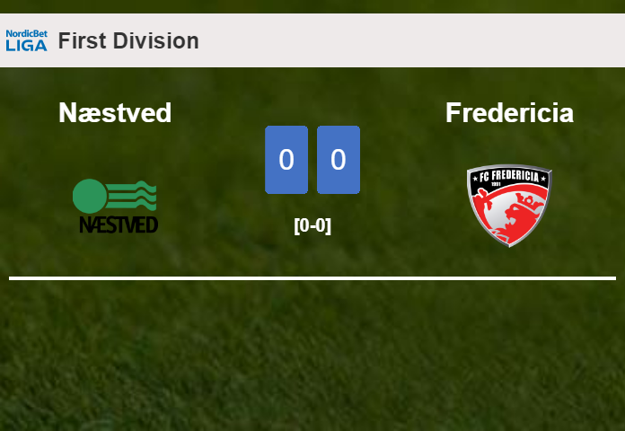 Næstved draws 0-0 with Fredericia on Saturday