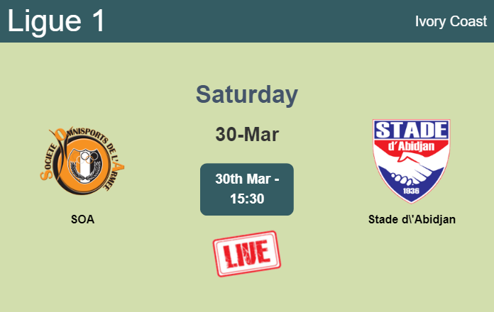 How to watch SOA vs. Stade d'Abidjan on live stream and at what time