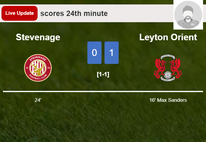 Stevenage vs Leyton Orient live updates:  scores opening goal in League One match (0-1)
