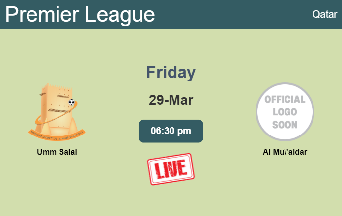 How to watch Umm Salal vs. Al Mu'aidar on live stream and at what time
