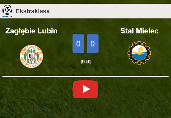 Zagłębie Lubin draws 0-0 with Stal Mielec on Friday. HIGHLIGHTS