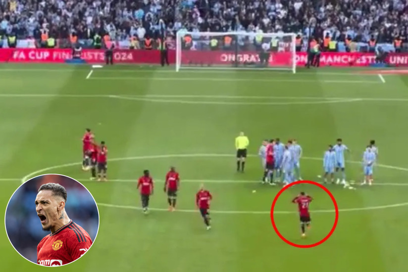 Antony Criticized For Alleged Taunting Of Coventry Fans After Manchester United's Victory