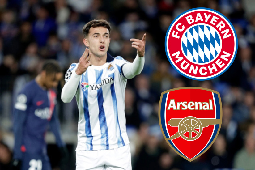 Arsenal And Bayern Munich In The Battle For Real Sociedad's Martin Zubimendi