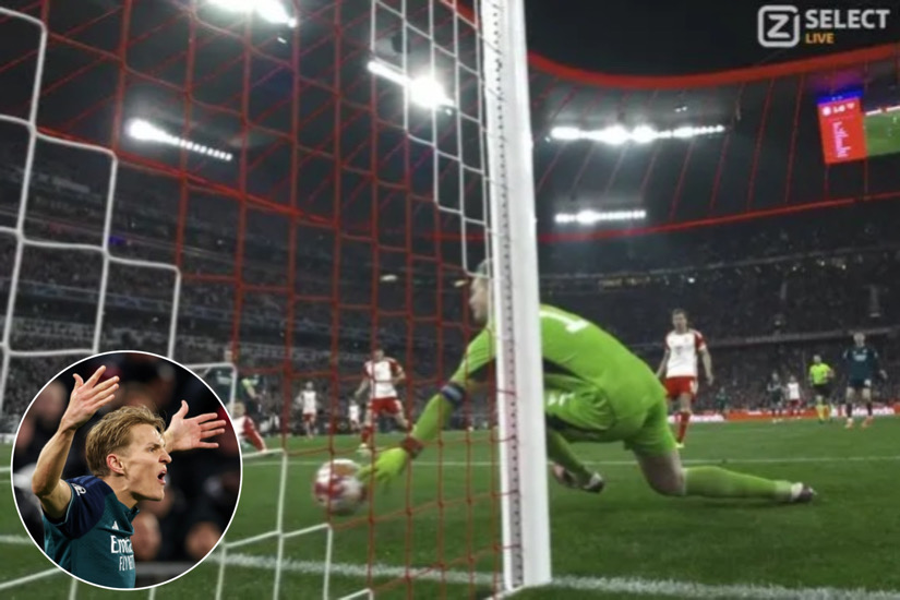 Arsenal Fans Upset Over Refereeing Error In Champions League Defeat To Bayern Munich