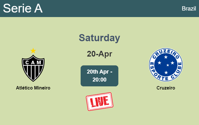 How to watch Atlético Mineiro vs. Cruzeiro on live stream and at what time