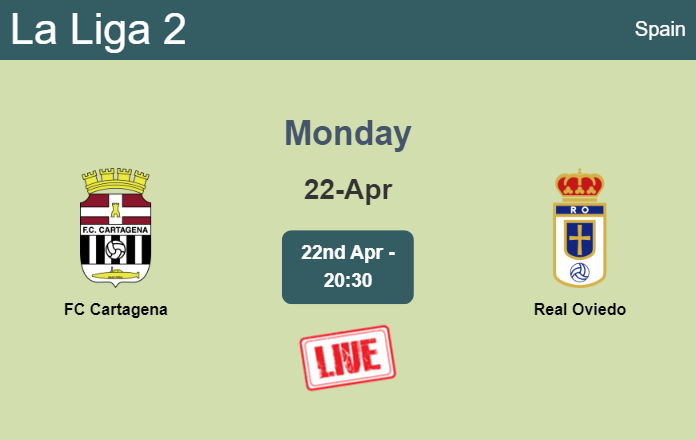 How to watch FC Cartagena vs. Real Oviedo on live stream and at what time