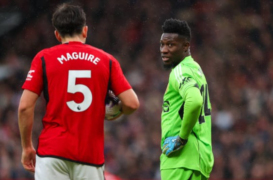 Former Teammate Says That Harry Maguire Making Onana Look Bad