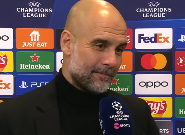 Guardiola Talks About The Draw In Madrid