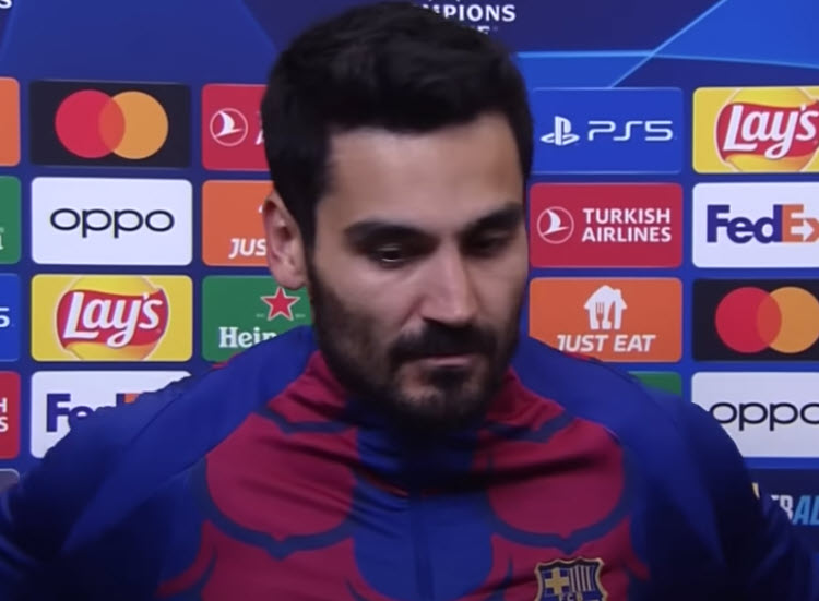Ilkay Gundogan Vents His Frustration After Barcelona Lost To Psg In Ucl