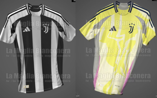 Juventus' 2024 25 Kit Leaked