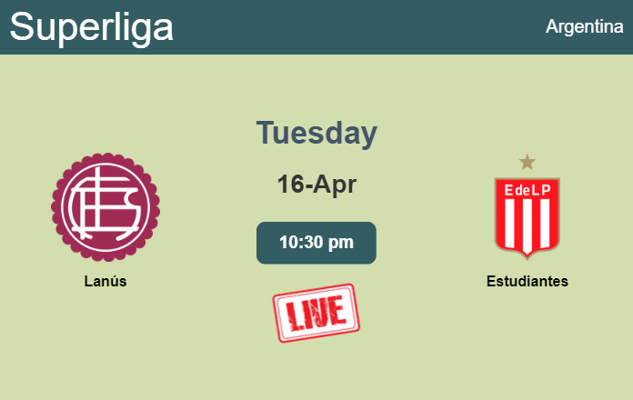 How to watch Lanús vs. Estudiantes on live stream and at what time