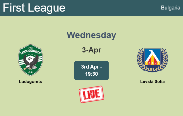 How to watch Ludogorets vs. Levski Sofia on live stream and at what time
