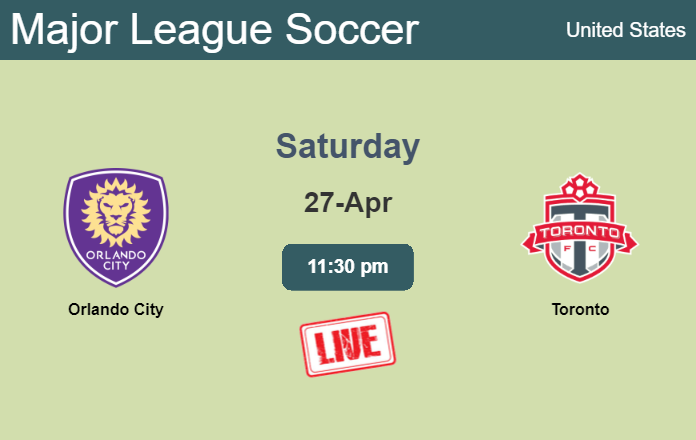 How to watch Orlando City vs. Toronto on live stream and at what time