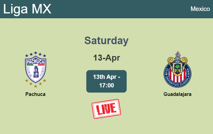 How to watch Pachuca vs. Guadalajara on live stream and at what time