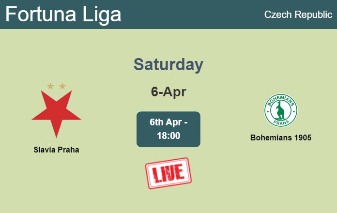How to watch Slavia Praha vs. Bohemians 1905 on live stream and at what time
