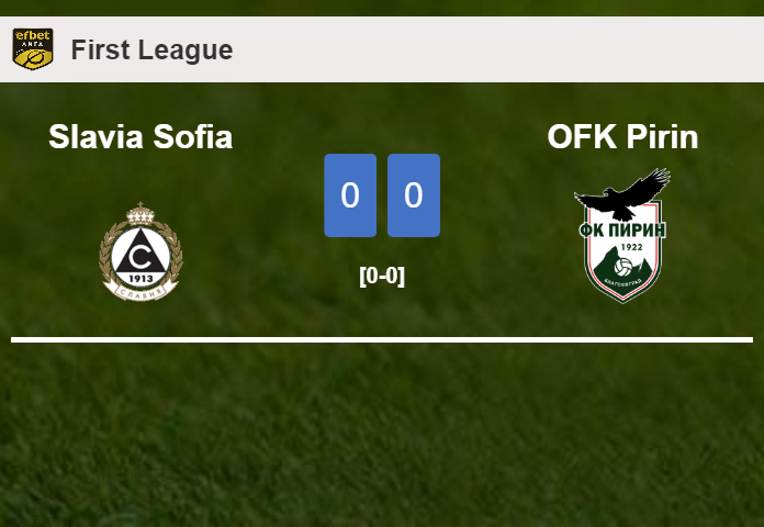 Slavia Sofia draws 0-0 with OFK Pirin on Tuesday