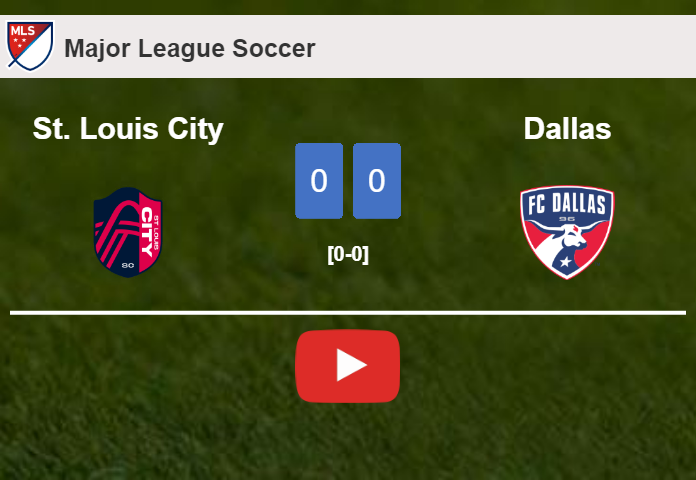 St. Louis City draws 0-0 with Dallas on Saturday. HIGHLIGHTS