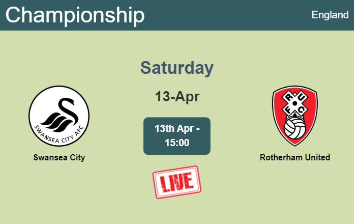 How to watch Swansea City vs. Rotherham United on live stream and at what time