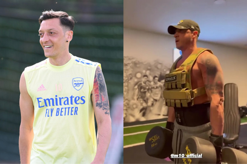The Former Arsenal Star Mesut Ozil Stuns Fans With Incredible Body Transformation