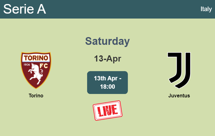How to watch Torino vs. Juventus on live stream and at what time