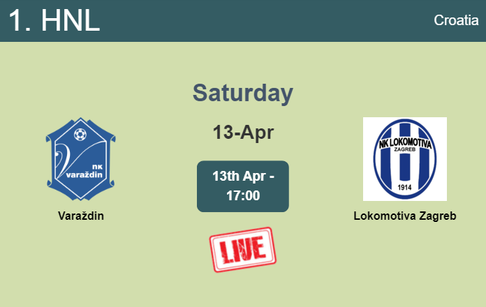 How to watch Varaždin vs. Lokomotiva Zagreb on live stream and at what time
