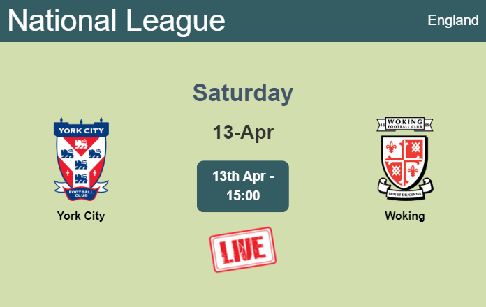 How to watch York City vs. Woking on live stream and at what time