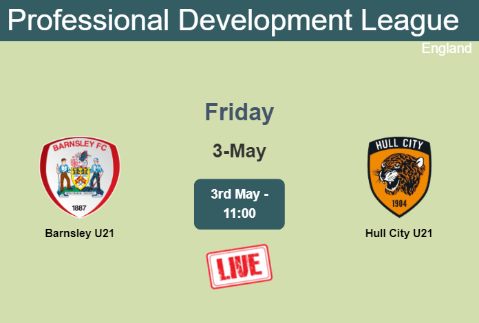 How to watch Barnsley U21 vs. Hull City U21 on live stream and at what time