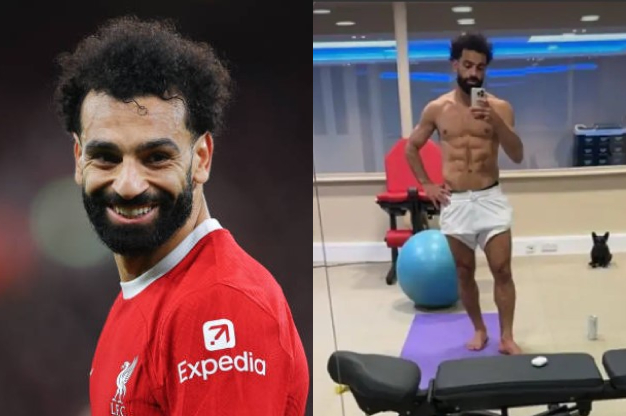 Mohamed Salah Shares His Physique
