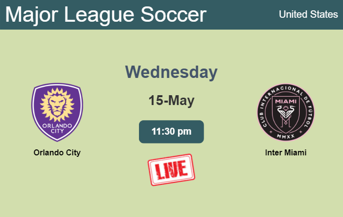How to watch Orlando City vs. Inter Miami on live stream and at what time