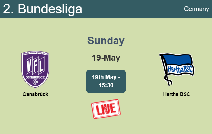 How to watch Osnabrück vs. Hertha BSC on live stream and at what time
