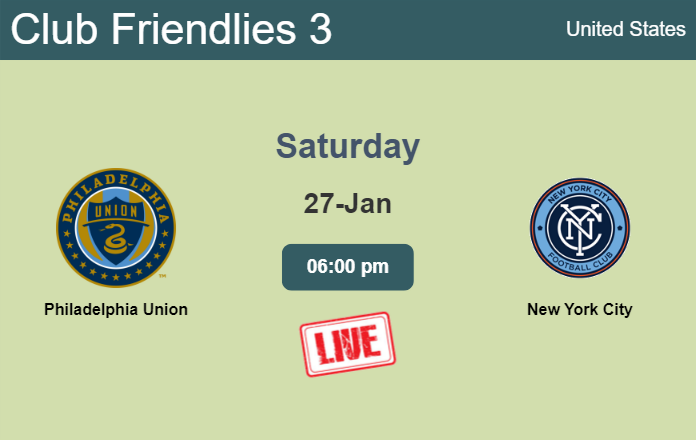 How to watch Philadelphia Union vs. New York City on live stream and at what time