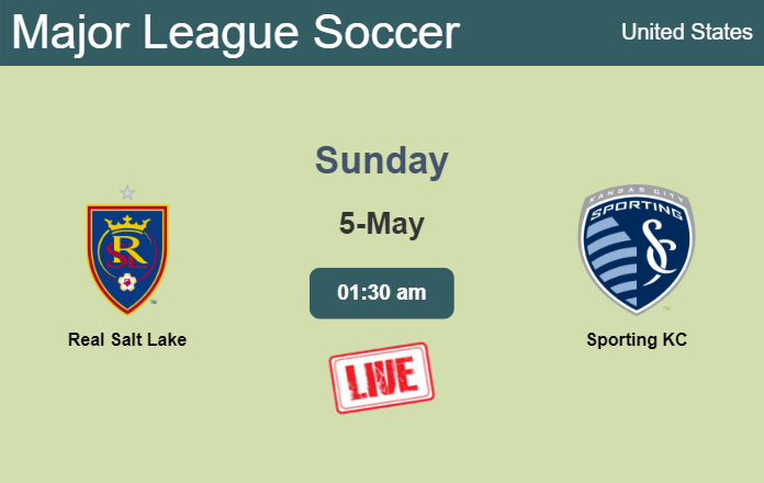 How to watch Real Salt Lake vs. Sporting KC on live stream and at what time