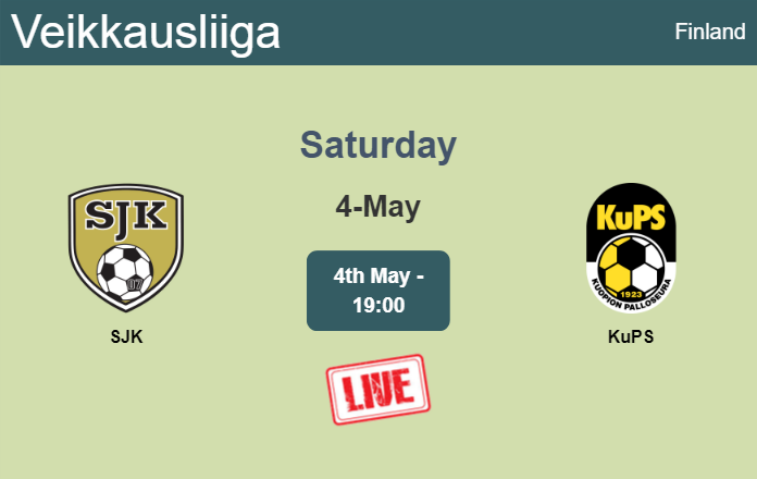 How to watch SJK vs. KuPS on live stream and at what time