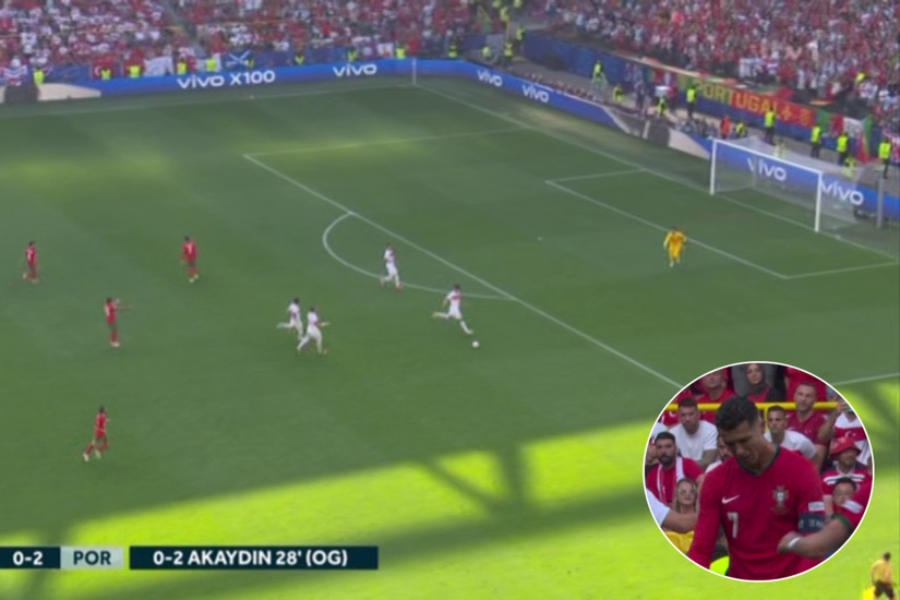 Cristiano Ronaldo Grabs Attention Despite Comical Own Goal