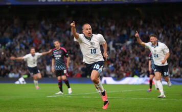 England Fans Call For Joe Cole To Join Euro 2024 Squad After Soccer Aid Performance