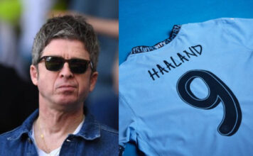 Noel Gallagher Font For Man City Kit