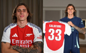 Arsenal Signed Riccardo Calafiori From Bologna For £42 Million
