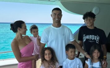 Cristiano Ronaldo On Yacht Trip