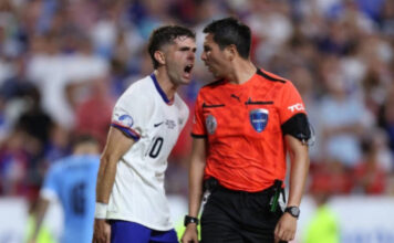 Fans Outraged Over Referee Decisions In Copa America Match Involving Christian Pulisic