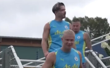Fresh Haaland And Grealish Feature In Manchester City Pre Season Training