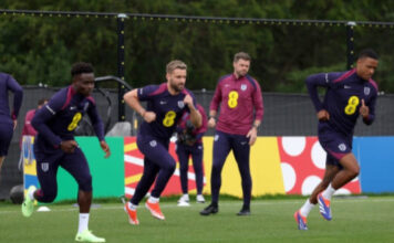 Luke Shaw Ready For Action Ahead Of England's Quarter Final