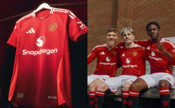 Manchester United Unveil New Home Kit For 2024:2025 Season