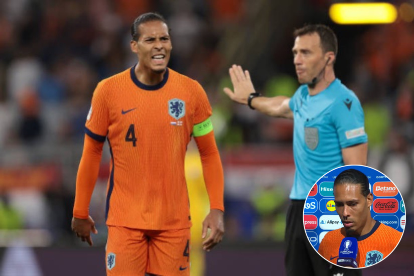 Virgil Van Dijk Blasts Referee Felix Zwayer After Controversial Calls In Euros Semi Final Defeat