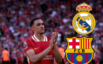 Real Madrid And Barcelona Monitor Trent Alexandre Arnold's Liverpool Situation